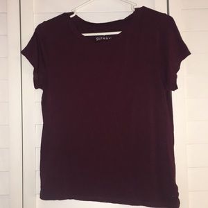 Burgundy Shirt